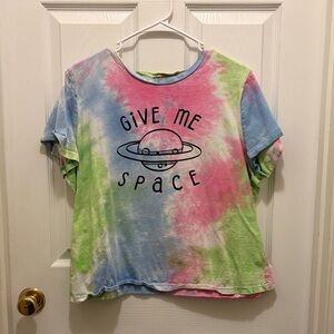 Tie-Dye 'Give Me Space' T-shirt